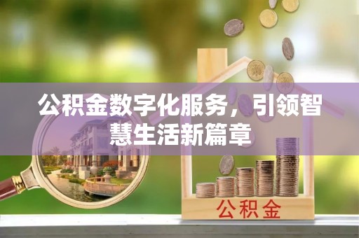 丰滨公积金数字化服务，引领智慧生活新篇章