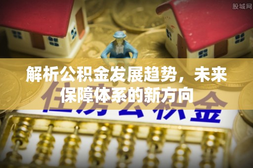 丰滨解析公积金发展趋势，未来保障体系的新方向