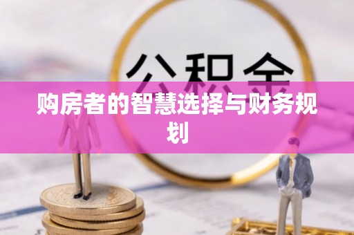 丰滨购房者的智慧选择与财务规划