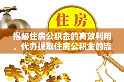 丰滨揭秘住房公积金的高效利用，代办提取住房公积金的流程与技巧