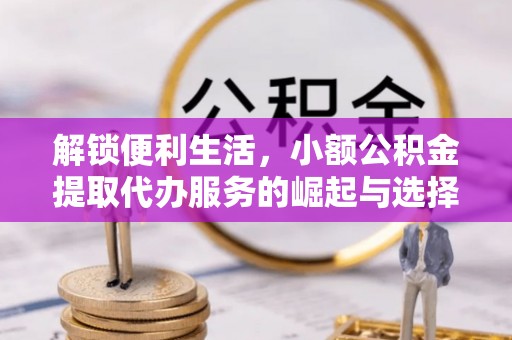 丰滨解锁便利生活，小额公积金提取代办服务的崛起与选择