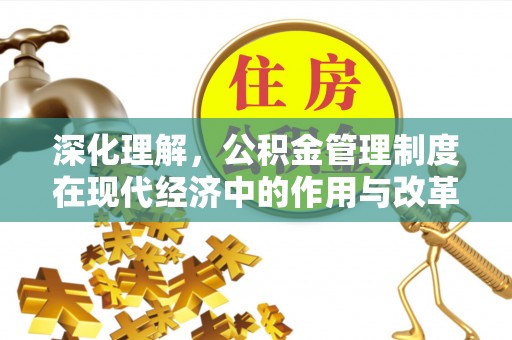 丰滨深化理解，公积金管理制度在现代经济中的作用与改革方向