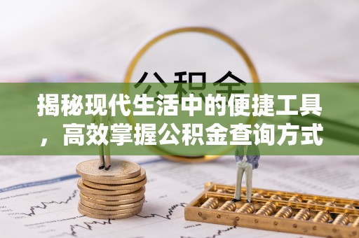 丰滨揭秘现代生活中的便捷工具，高效掌握公积金查询方式
