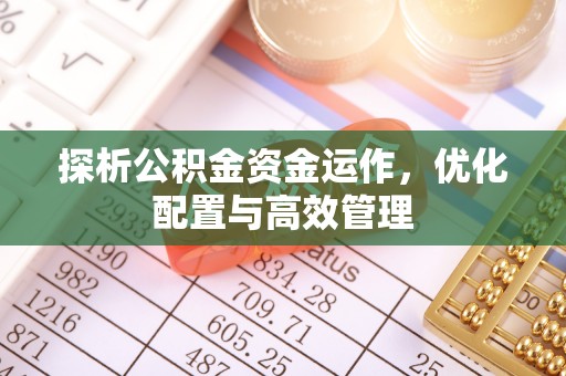 丰滨探析公积金资金运作，优化配置与高效管理